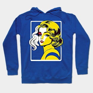 Retro Beautiful Girl Hoodie